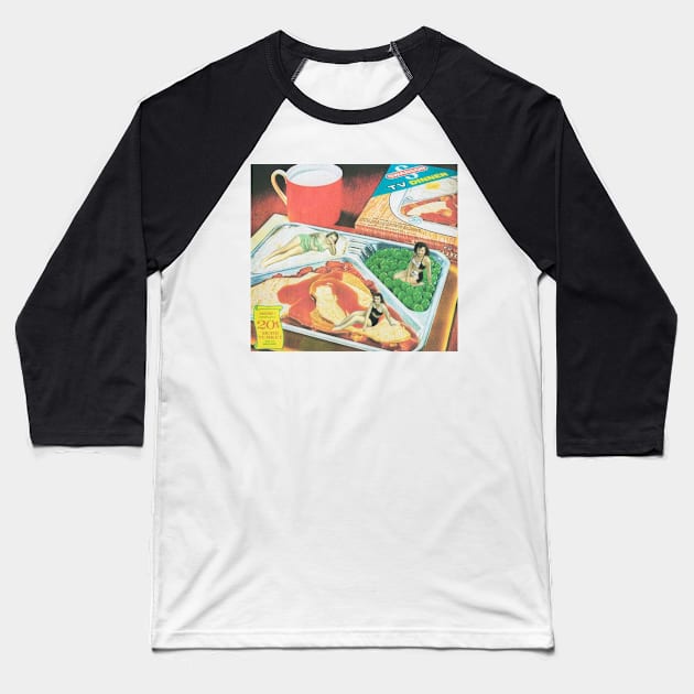 Don't play with your food! Baseball T-Shirt by superwhoart